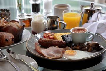 Breakfast area