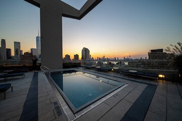 Rooftop pool