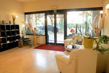 Lobby sitting area