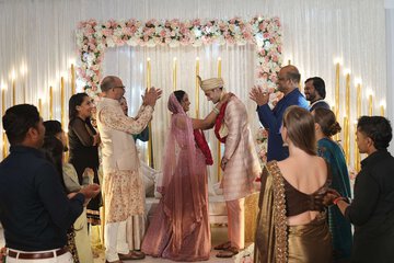 Indoor wedding
