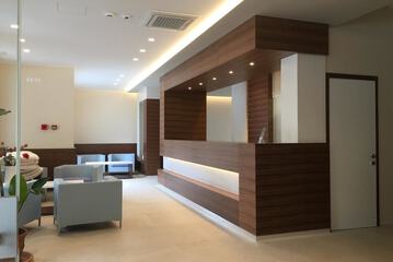 Lobby sitting area