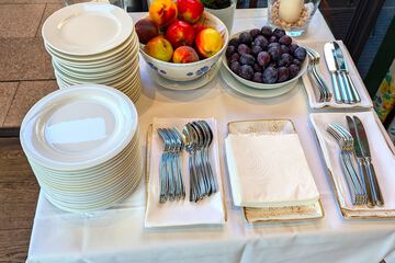 Breakfast buffet
