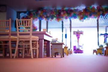 Birthday party area