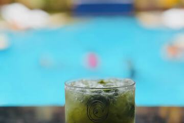 Poolside bar
