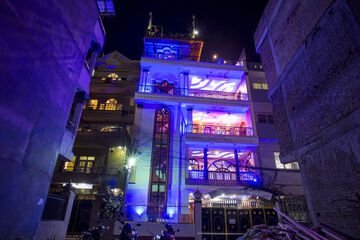 Front of property - evening/night