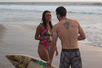 Surfing/boogie boarding