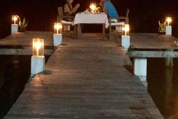 Couples dining