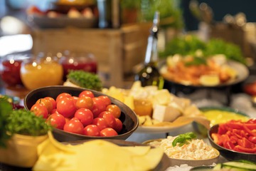 Breakfast buffet