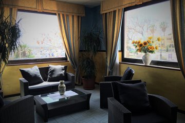 Lobby sitting area