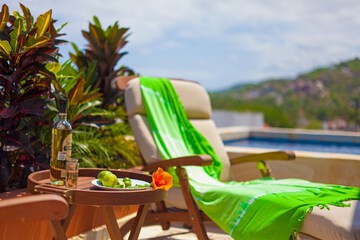 Rooftop pool