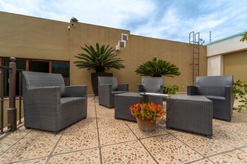 Rooftop terrace