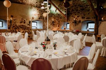 Indoor wedding