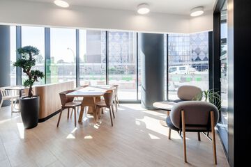 Lobby sitting area