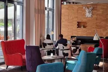 Lobby sitting area