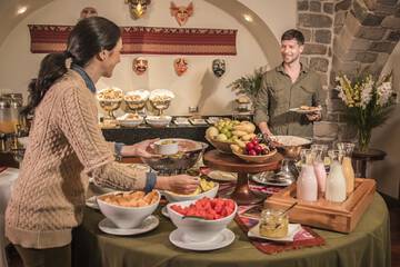 Breakfast buffet