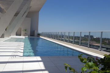 Rooftop pool