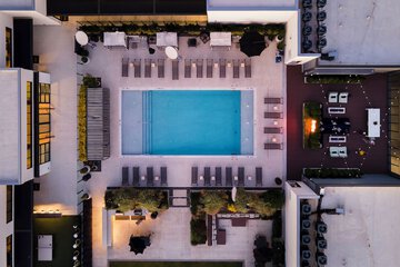 Rooftop pool