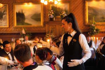 Indoor wedding