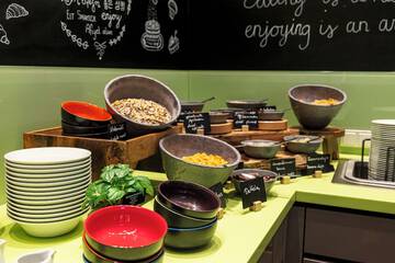 Breakfast buffet