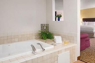 Private spa tub