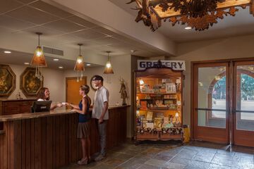 Check-in/check-out kiosk