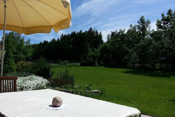 outside