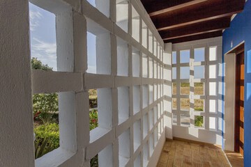 Interior entrance