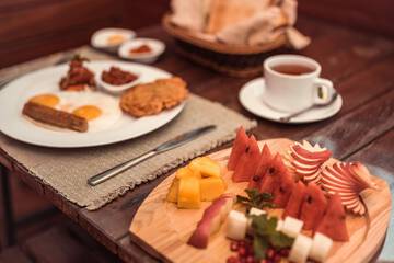 Breakfast meal