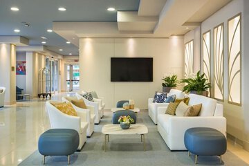 Lobby sitting area