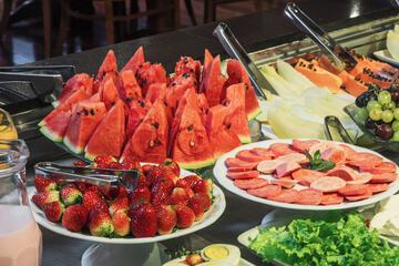 Breakfast buffet