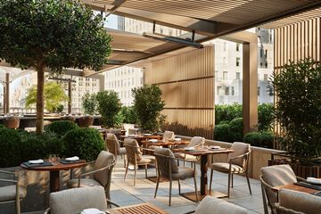 Terrace or patio