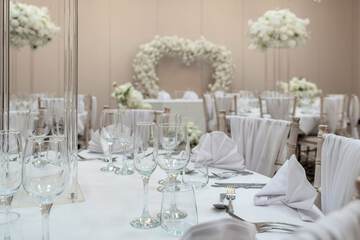 Indoor wedding