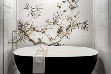 Deep soaking bathtub