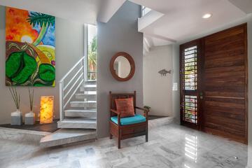 Interior entrance