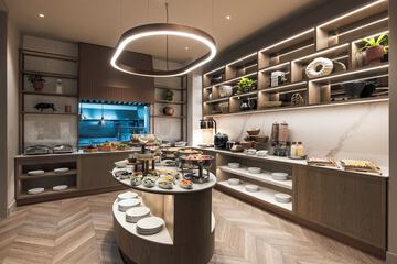 Breakfast buffet