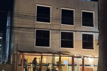 Front of property - evening/night