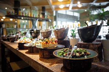 Breakfast buffet