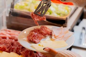 Breakfast buffet