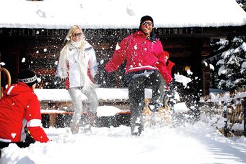 Snowshoeing