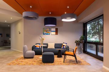 Lobby sitting area