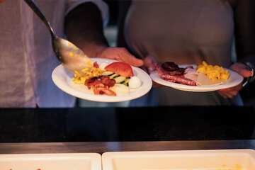 Breakfast buffet