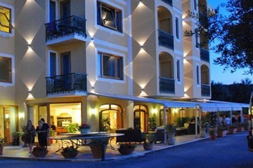 Front of property - evening/night