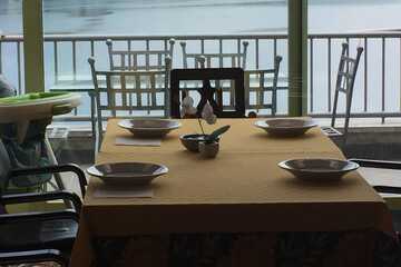 Breakfast area