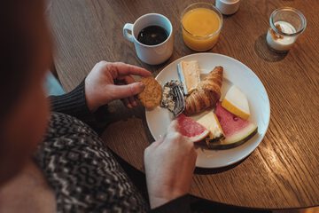 Breakfast buffet