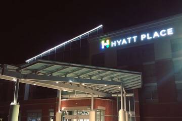 Front of property - evening/night