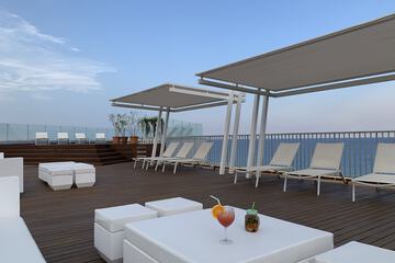 Rooftop terrace