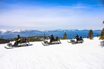 Snowmobiling
