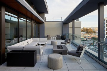 Rooftop terrace