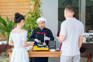 Breakfast buffet