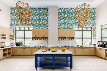 Breakfast area